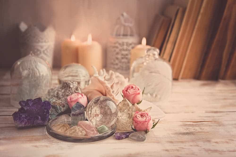 Angel Altar Why not make one this Christmas Psychic Light