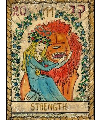 Strength Tarot Card